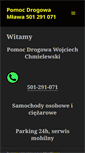 Mobile Screenshot of pomoc-drogowa-mlawa.com.pl